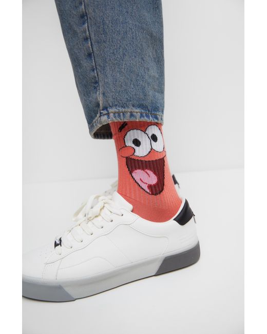 Pull&Bear Pink Patrick Long Socks for men