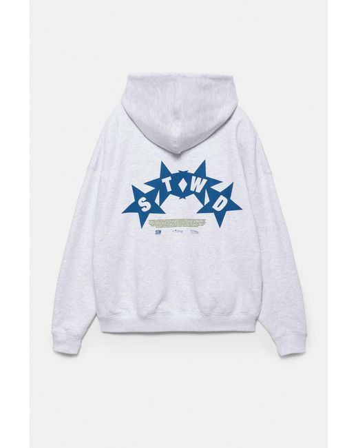 Pull&Bear Boxy Hoodie Stwd in het Black voor heren