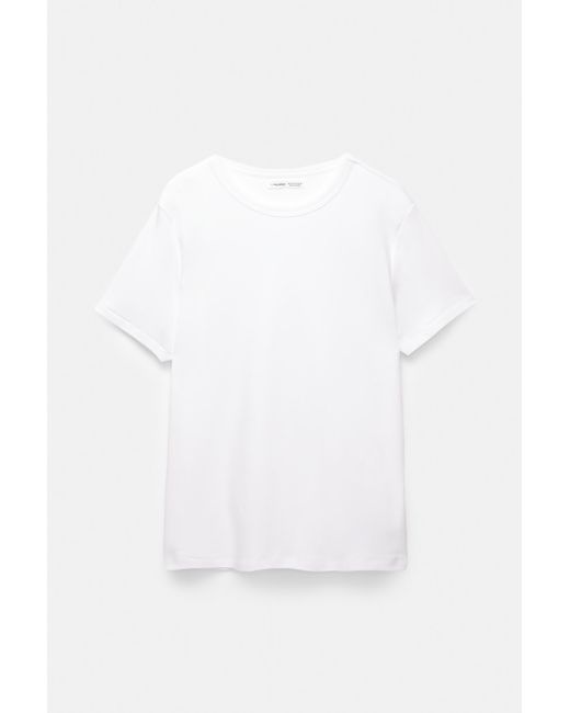 Maglietta Basic Maniche Corte di Pull&Bear in Blue