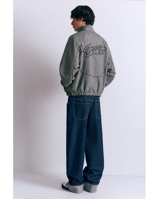 Pull&Bear Blue Stwd Sports Jacket for men