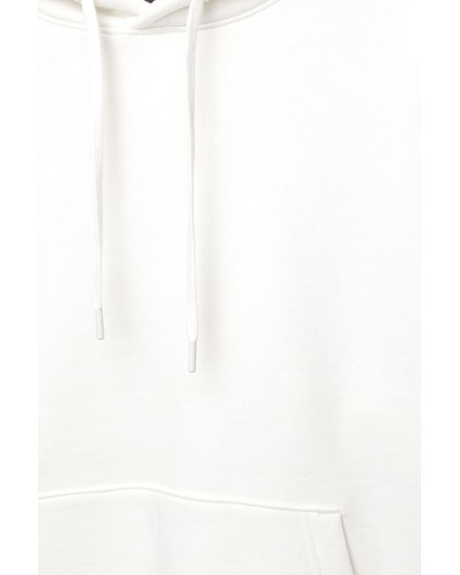 Pull&Bear Basic Hoodie in het White voor heren
