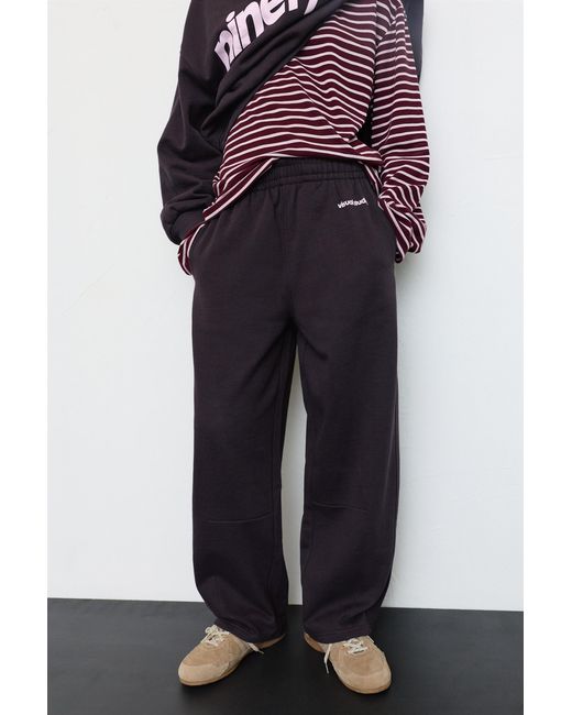 Pull&Bear Brown Balloon Fit Tracksuit Trousers