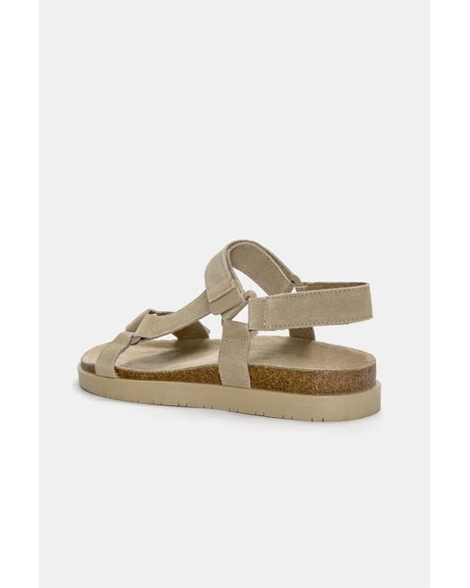 Pull&Bear Multicolor Leather Strappy Sandals for men