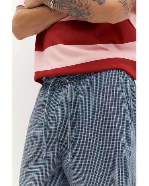 Pull&Bear Red Denim Jogging Trousers for men