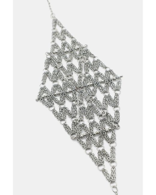 Collier Ras-De-Cou Brillant Pull&Bear en coloris Blue