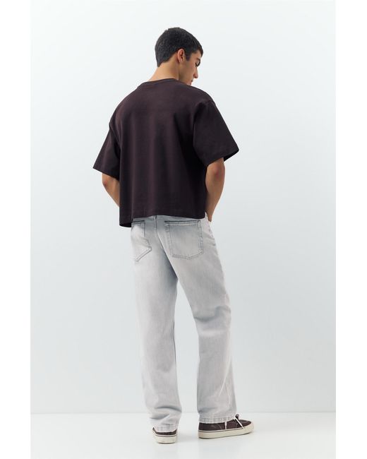 Pull&Bear Multicolor Straight Jeans for men