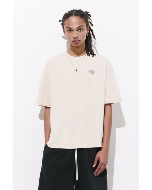 Pull&Bear White Boxy-Fit for men