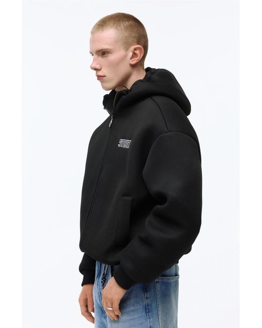 Pull&Bear Gray Stwd Mesh Jacket for men