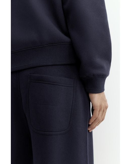 Pull&Bear Blue Baggy Joggers for men