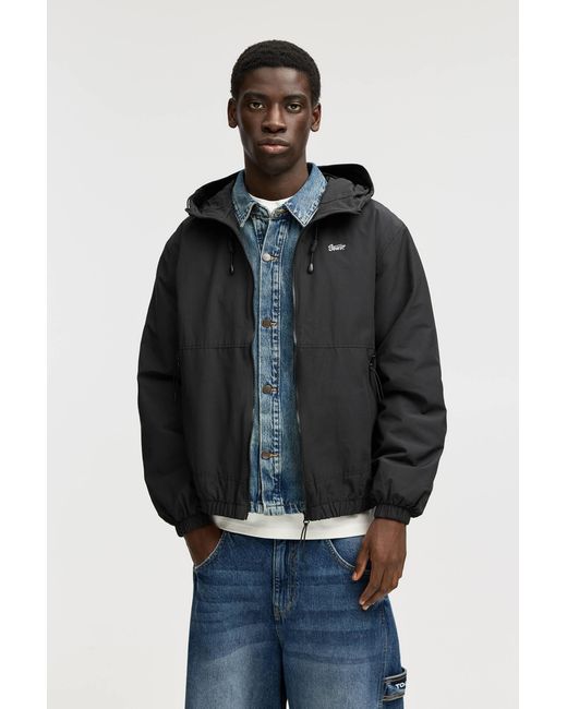 Pull&Bear Regenjacke Mit Kapuze Stwd in Blue für Herren