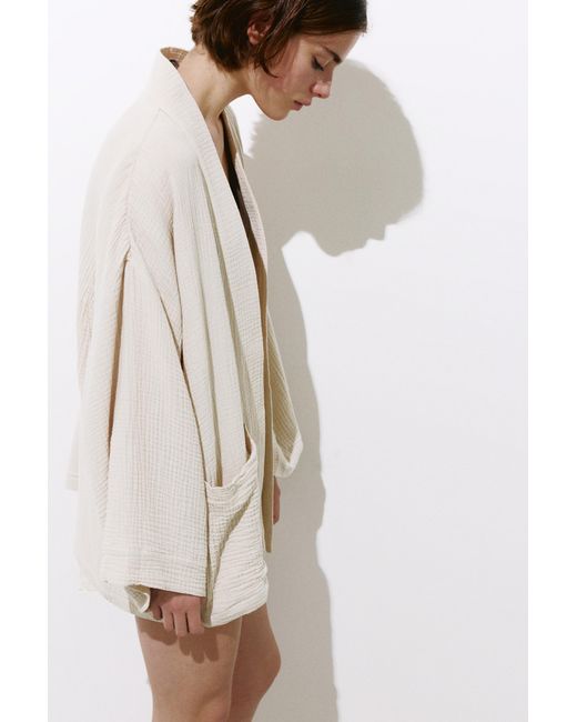 Kimono Gaze De Cotton Pull&Bear en coloris Multicolor