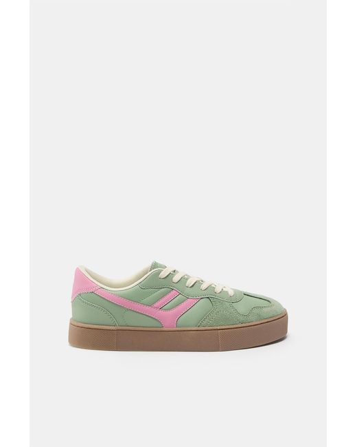 Pull&Bear White Block-Sneaker