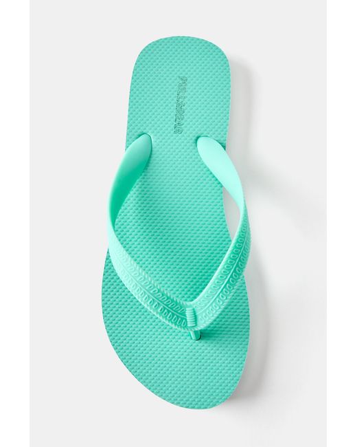Pull&Bear Gray Flache Sandalen