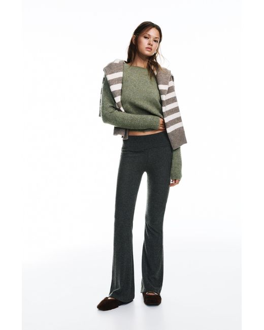 Pull&Bear Gray Schlaghose Soft Touch