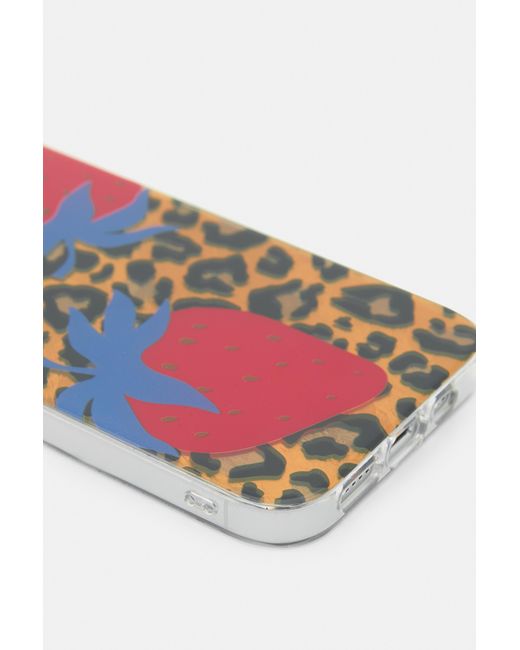 Pull&Bear Red Iphone-Hülle Mit Animalprint