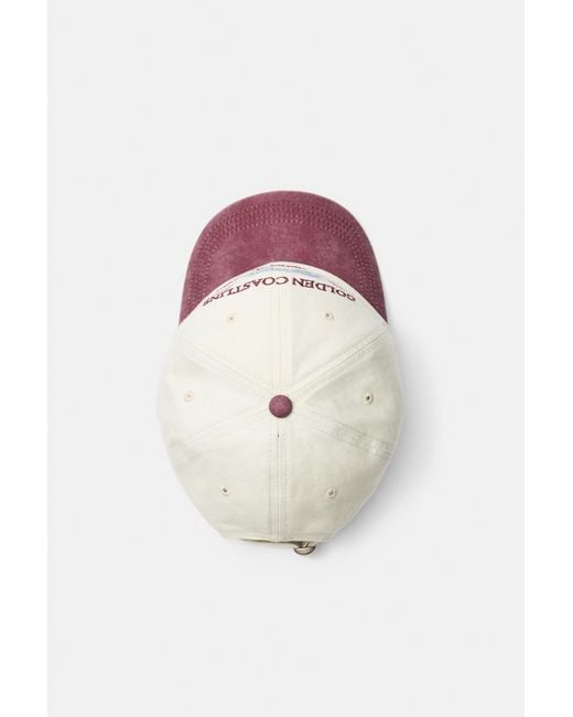 Pull&Bear Black Golden Coastline Cap for men