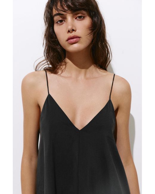 Pull&Bear Multicolor Flowing Strappy Midi Dress