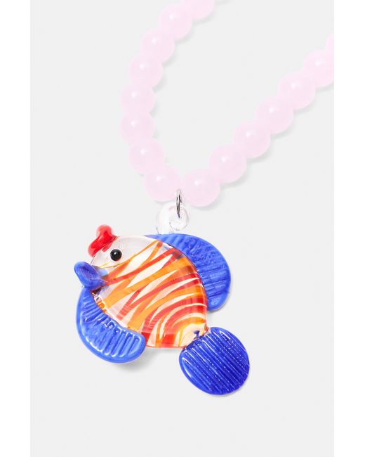 Pull&Bear White Pleasures X Stwd Bead Necklace