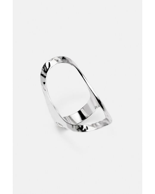Pack 2 Anelli di Pull&Bear in Metallic