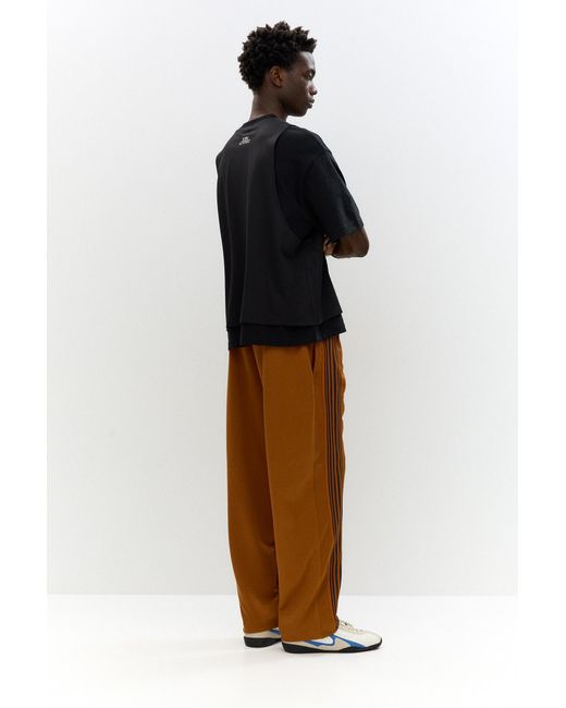 Pull&Bear Black Stwd Tracksuit Bottoms With Side Stripes for men