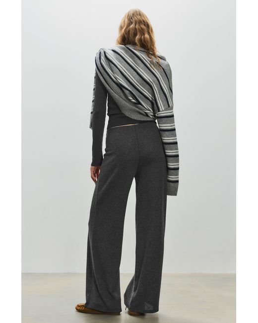 Pull&Bear Multicolor Wide-Leg Soft Touch Trousers