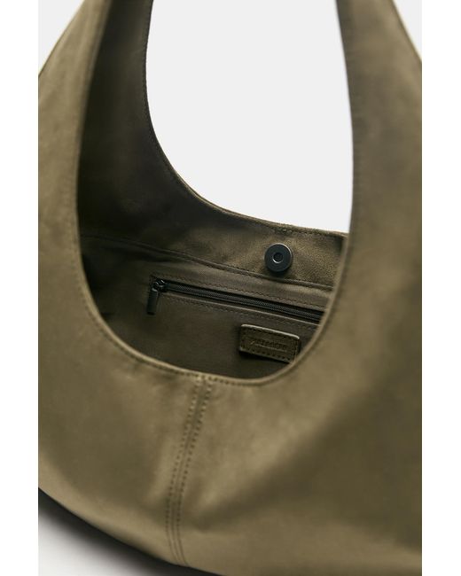 Pull&Bear Brown Strap Tote Bag