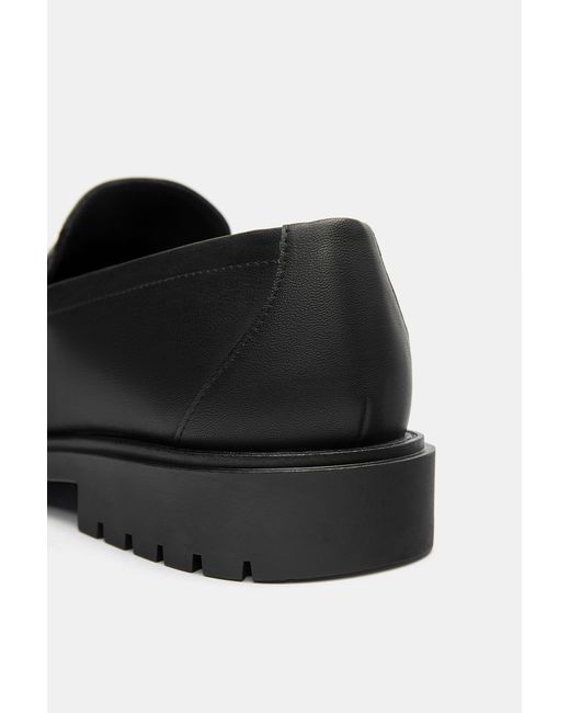 Pull&Bear Blue Studded Loafers for men