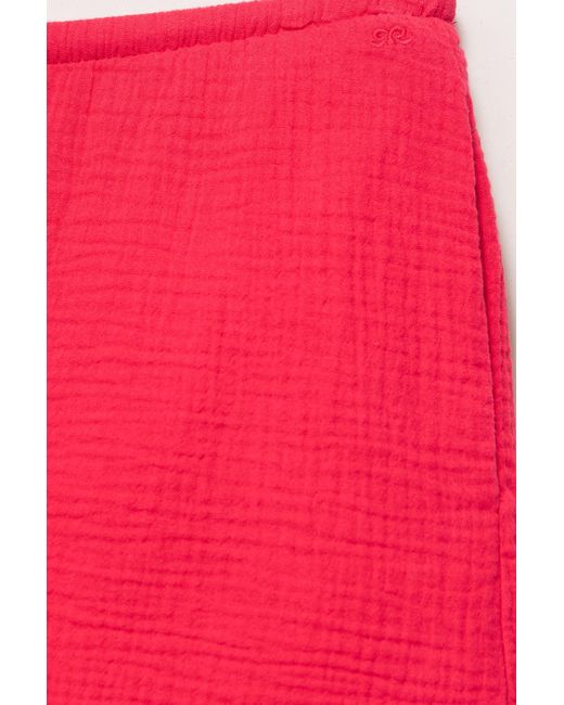 Short En Bambula Pull&Bear en coloris Red
