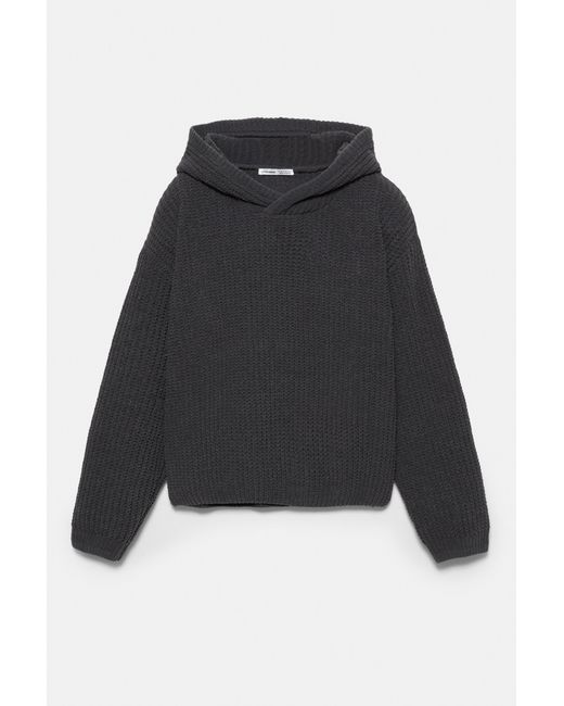 Pull&Bear Multicolor Chenille Hooded Jumper