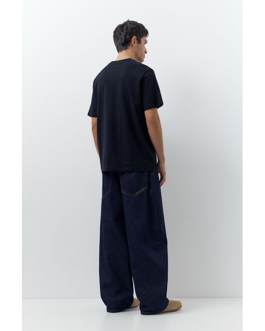 Pull&Bear Blue 3-Pack Of Short Sleeve T-Shirts for men