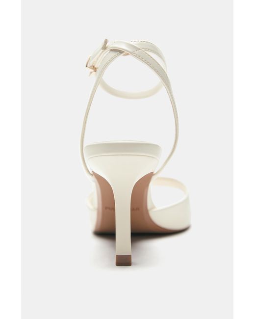 Pull&Bear Natural Heeled Sandals