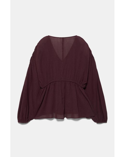 Blouse Perles Nœud Pull&Bear en coloris Multicolor