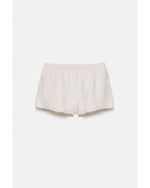 Short 100 Lin Pull&Bear en coloris Multicolor