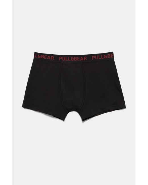 Pack De 3 Boxers Pull&Bear pour homme en coloris Red
