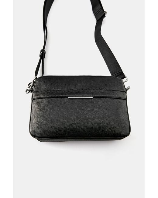 Pull&Bear Casual-Umhängetasche in Black für Herren