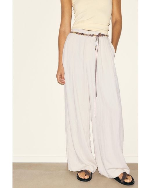 Pull&Bear Natural Darted Smart Trousers
