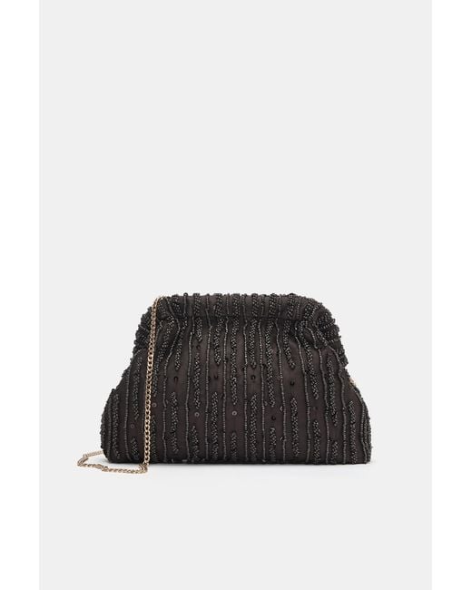 Borsa Con Perline di Pull&Bear in Brown