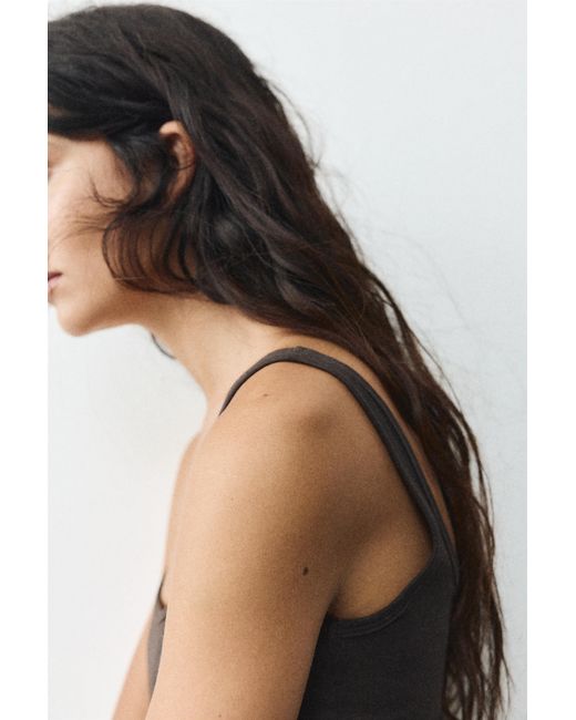 Canotta di Pull&Bear in Black