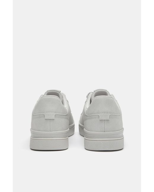 Pull&Bear White Casual Chunky Sole Trainers for men
