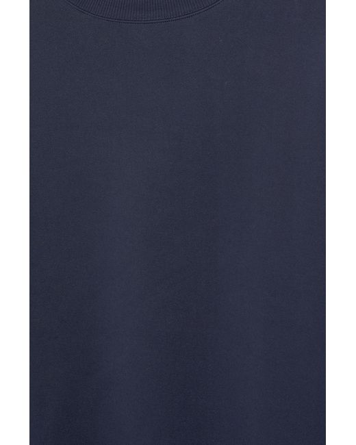 Pull&Bear Blue Basic Round Neck Sweatshirt for men