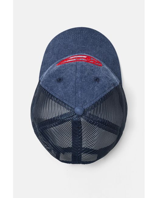 Cappello Trucker di Pull&Bear in Blue da Uomo