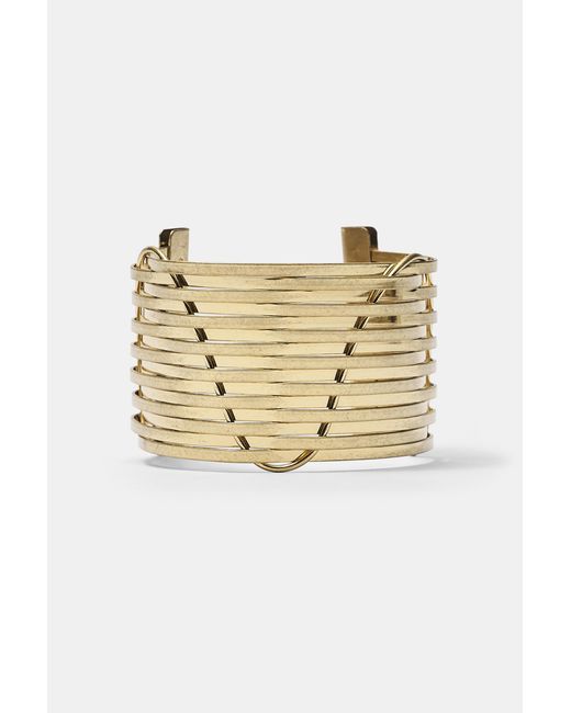 Bracelet Barres Pull&Bear en coloris Metallic