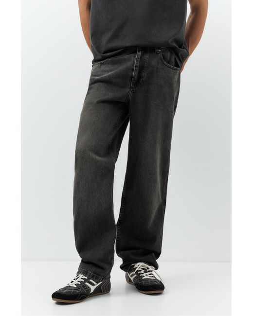 Jean Straight Pull&Bear pour homme en coloris Black