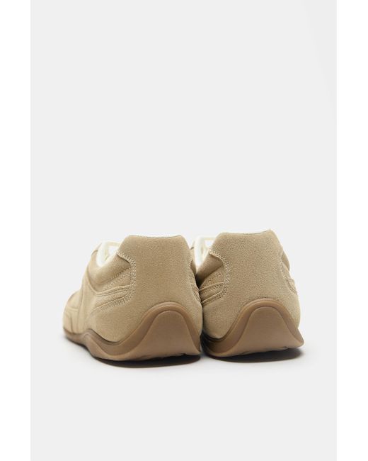 Pull&Bear Multicolor Leather Split Suede Trainers for men