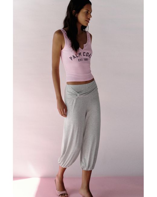 Pull&Bear Multicolor Capri Sarouel Trousers
