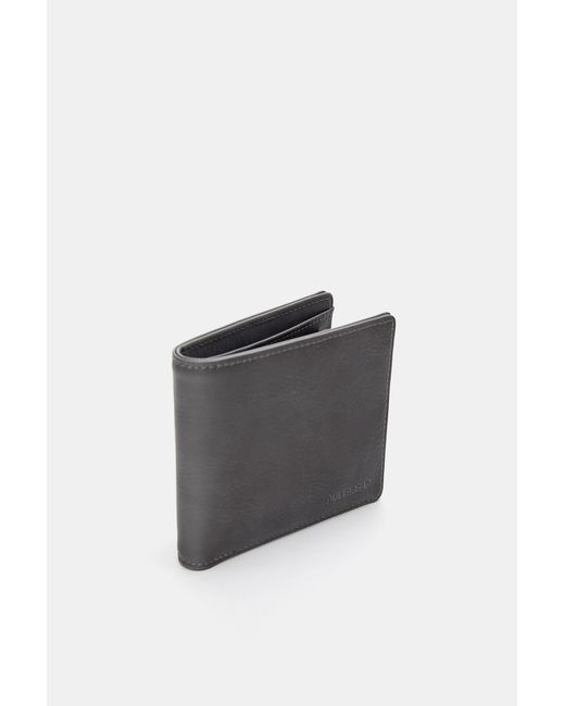 Pull&Bear Gray Plain Wallet for men