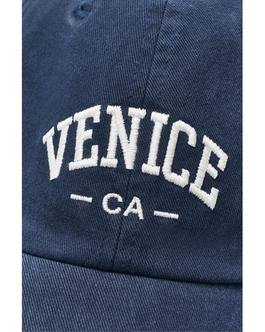 Pull&Bear Blue Venice Graphic Cap