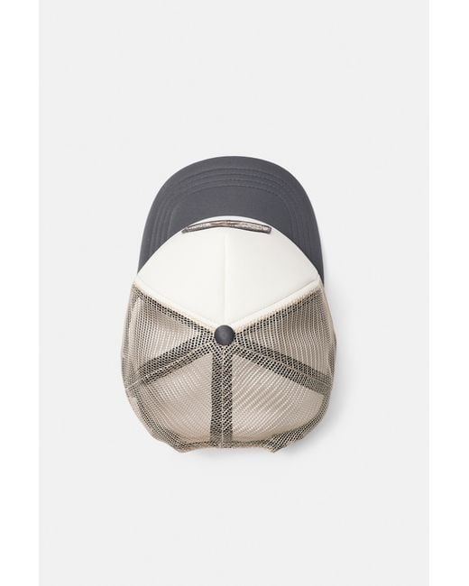 Pull&Bear Gray Café De Origen Trucker Cap for men