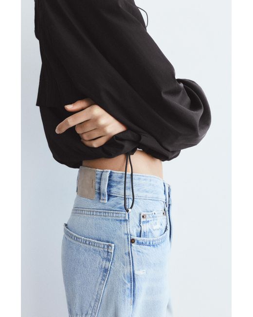 Pull&Bear Licht Capuchonjack in het Black