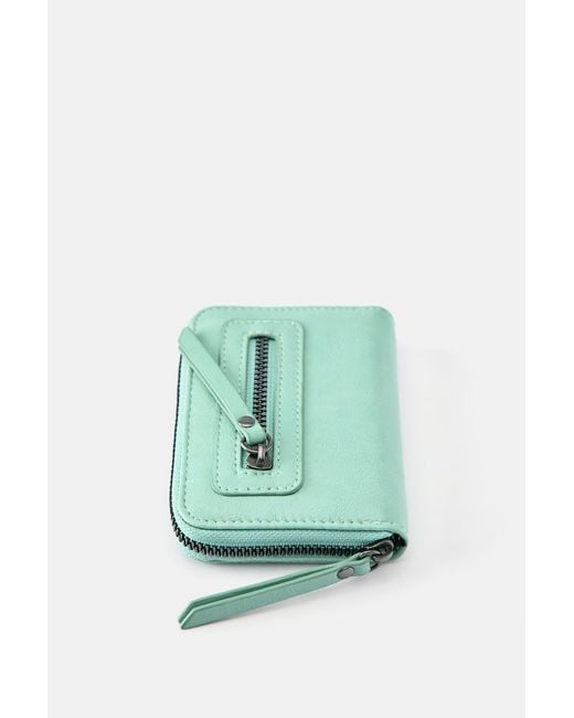 Portafogli Con Cerniera di Pull&Bear in Green